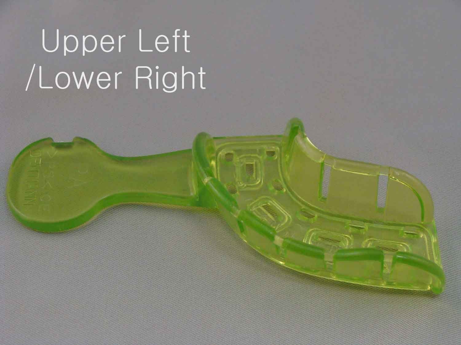 Perforated Disposable Impression Trays_UPPER LEFT/LOWER RIGHT(Partial)12/bag_PA