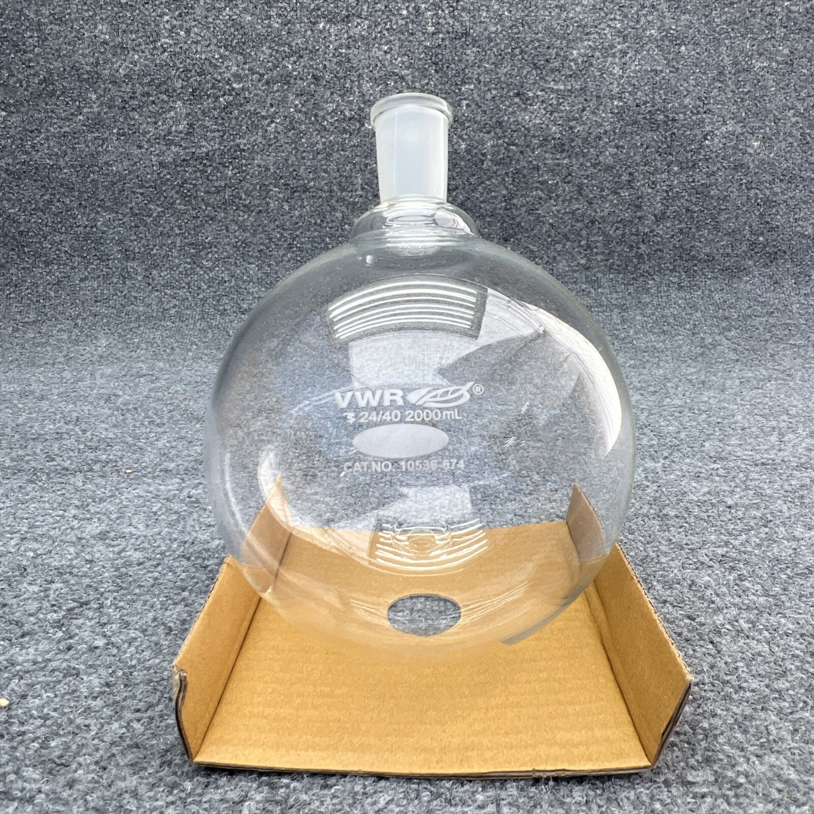 VWR 10536–674 Round Bottom Boiling Flasks 2000ml New Other