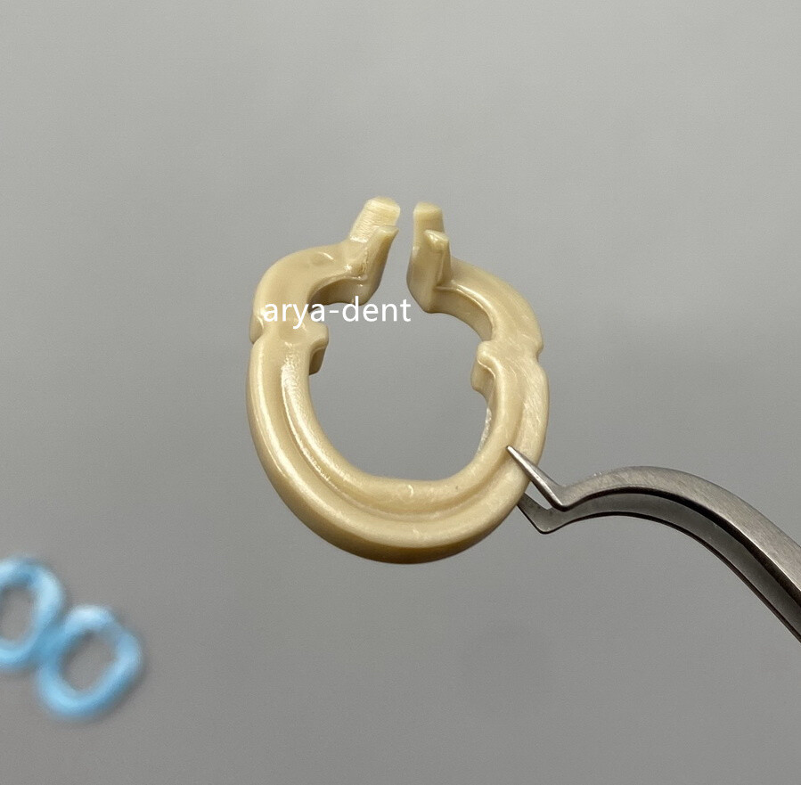 Dental Resin Soft Clamp Universal Rubber Dam Barrier Clips For Molar Premolar