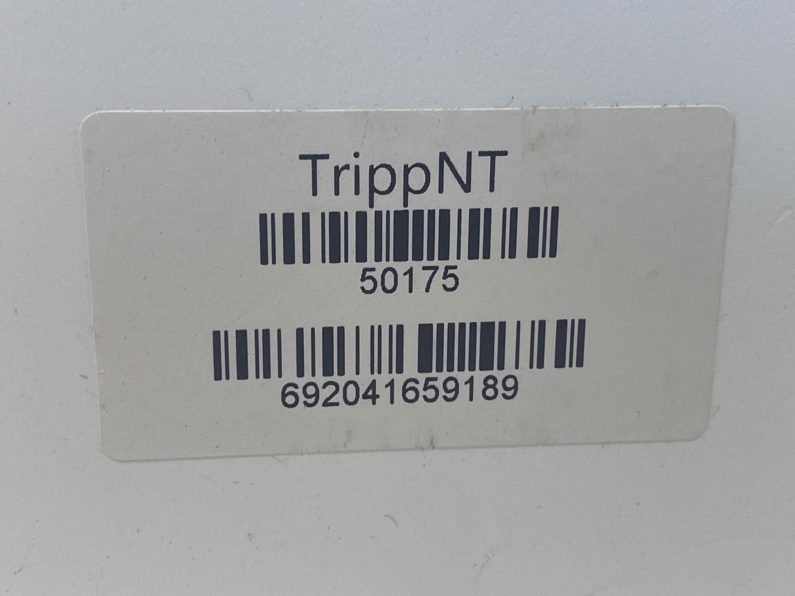(2) TRIPPNT Large White PVC KimWipe Holder 15-1/4 L x 4-1/8 W x 5-1/2” H 50175
