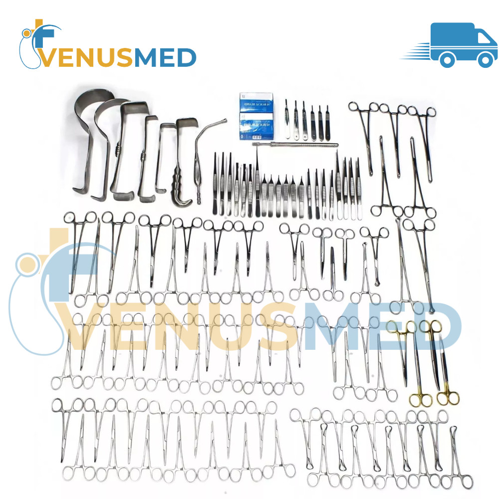 Laparotomy Surgical Set 108 PCs Best Abdominal Surgery Instruments