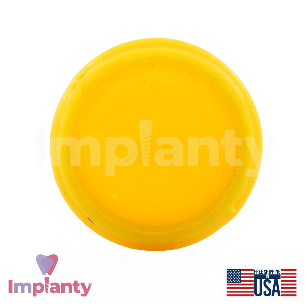 1x Dental Straight Lock Attachment Extra Soft Silicone Set Conical NP 2.25mm