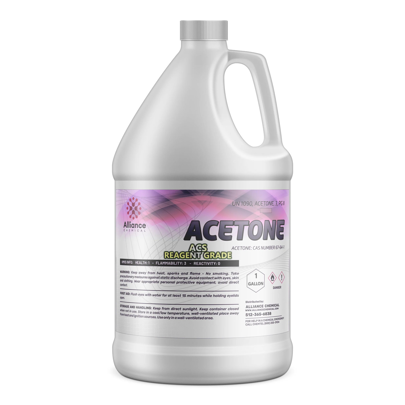 Acetone ACS Grade – 1 Gallon