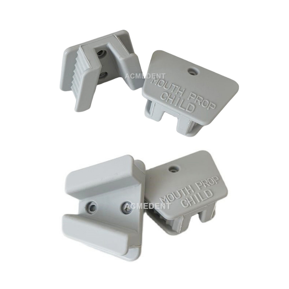 5-Pcs Dental Bite Props Block Mouth Prop Tongue Piercing Bite Smoky Gray Color