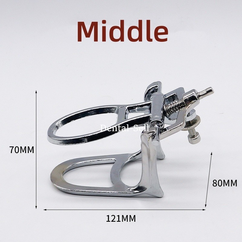 DENTAL LAB ARTICULATOR CHROME PLATED FULL HIGH ARCH DENTURE INSTRUMENT LARGE/M/S