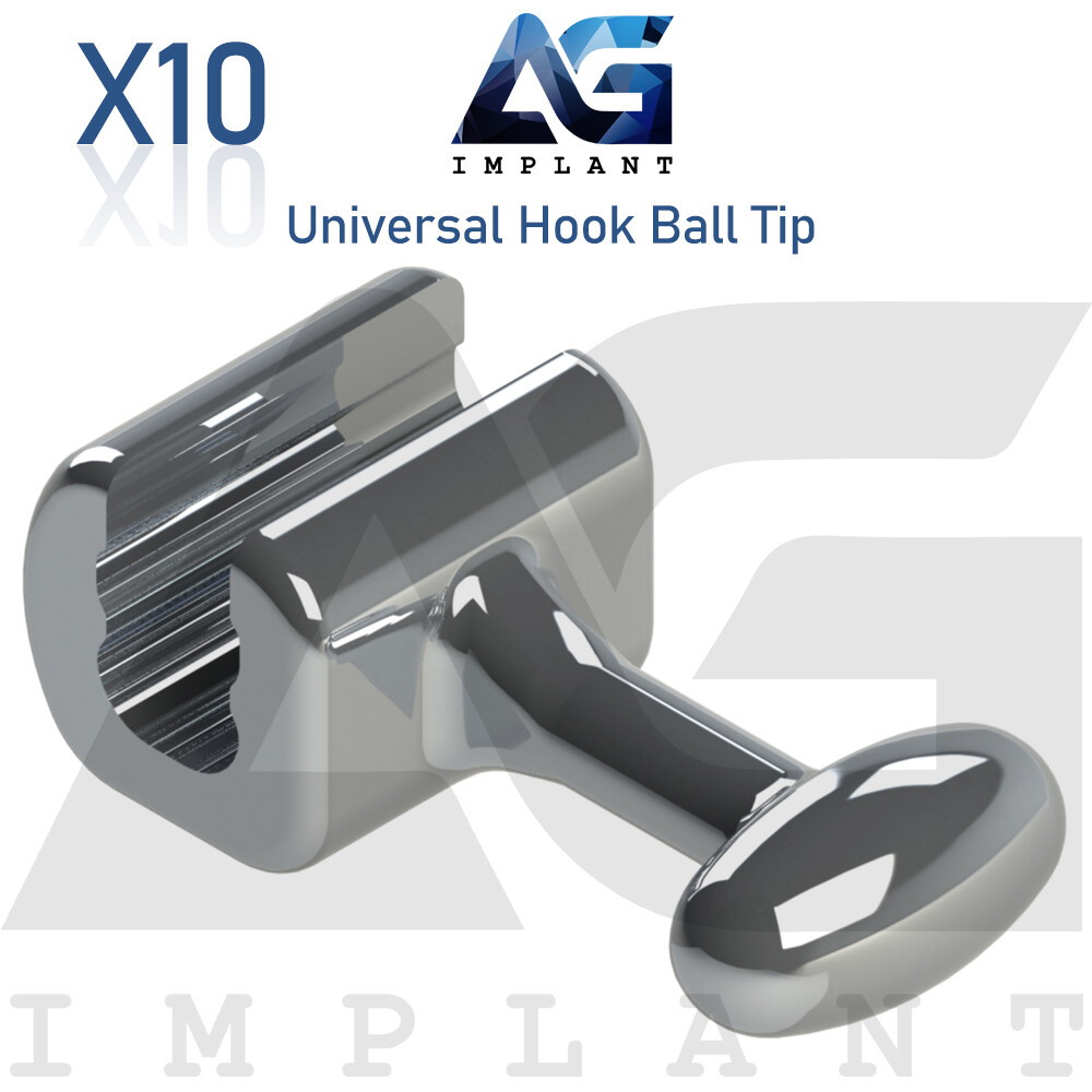 Straight Universal Hook Ball Tip Slot Archwire Crimpable Wire Orthodontic Dental