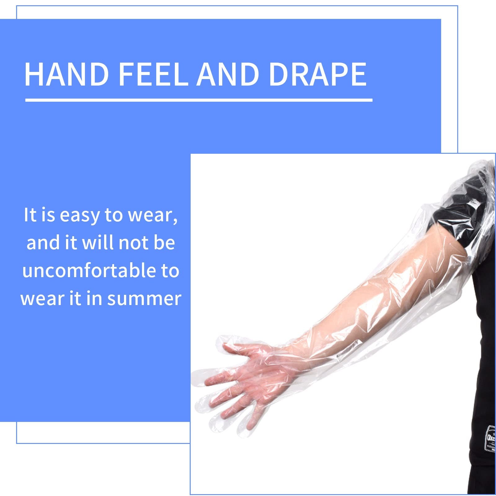 Disposable Dressing Gutting Gloves 35 Inch Shoulder Length Dressing Gloves