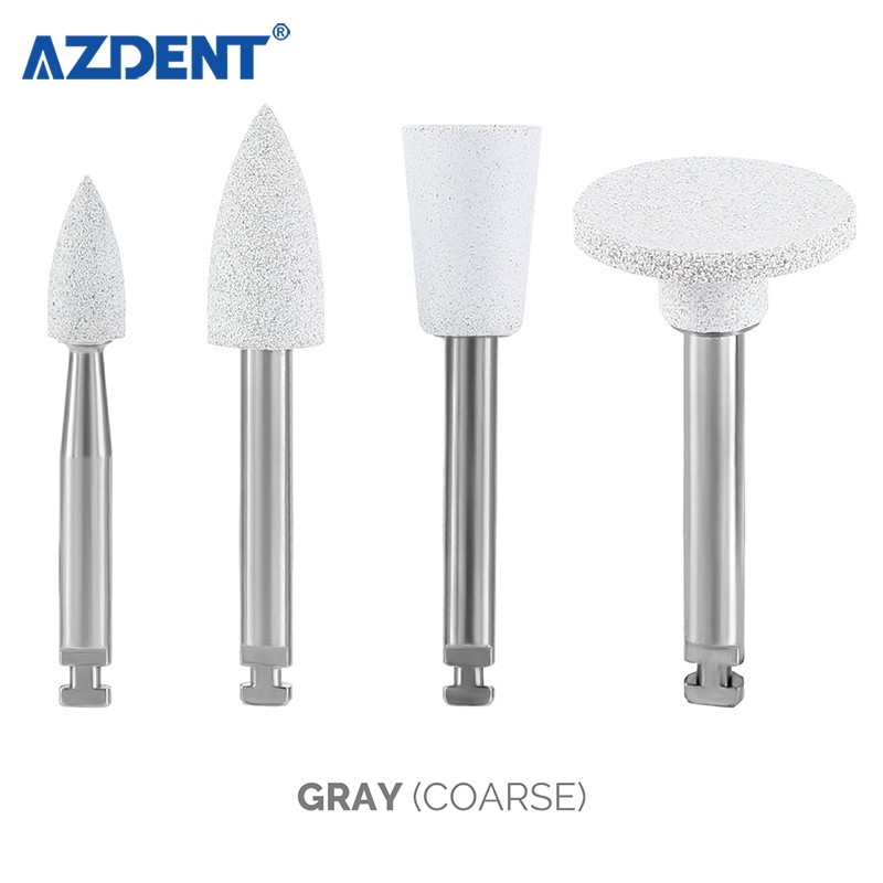 12pcs Dental Silicone Composite Polishing Wheel Kit RA Polisher AZDENT