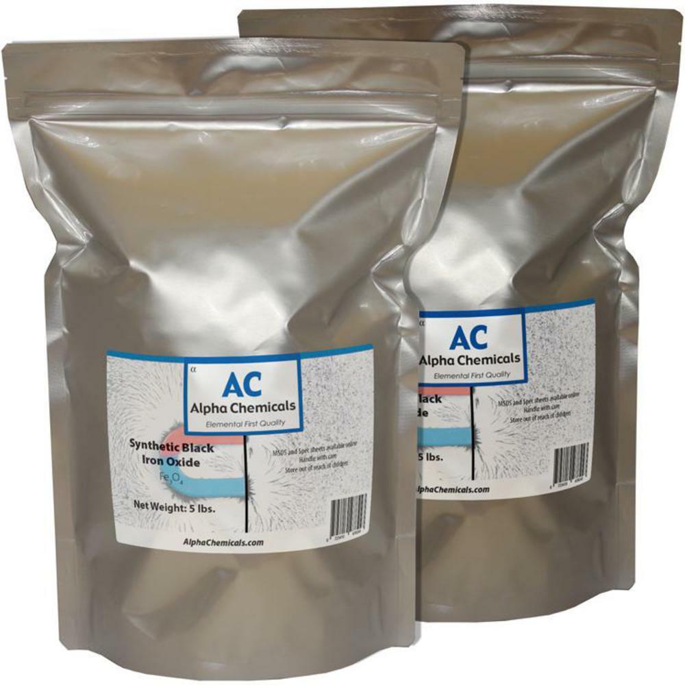 10 lb Synthetic Black Iron Oxide – Fe3O4 – <1 micron particle size