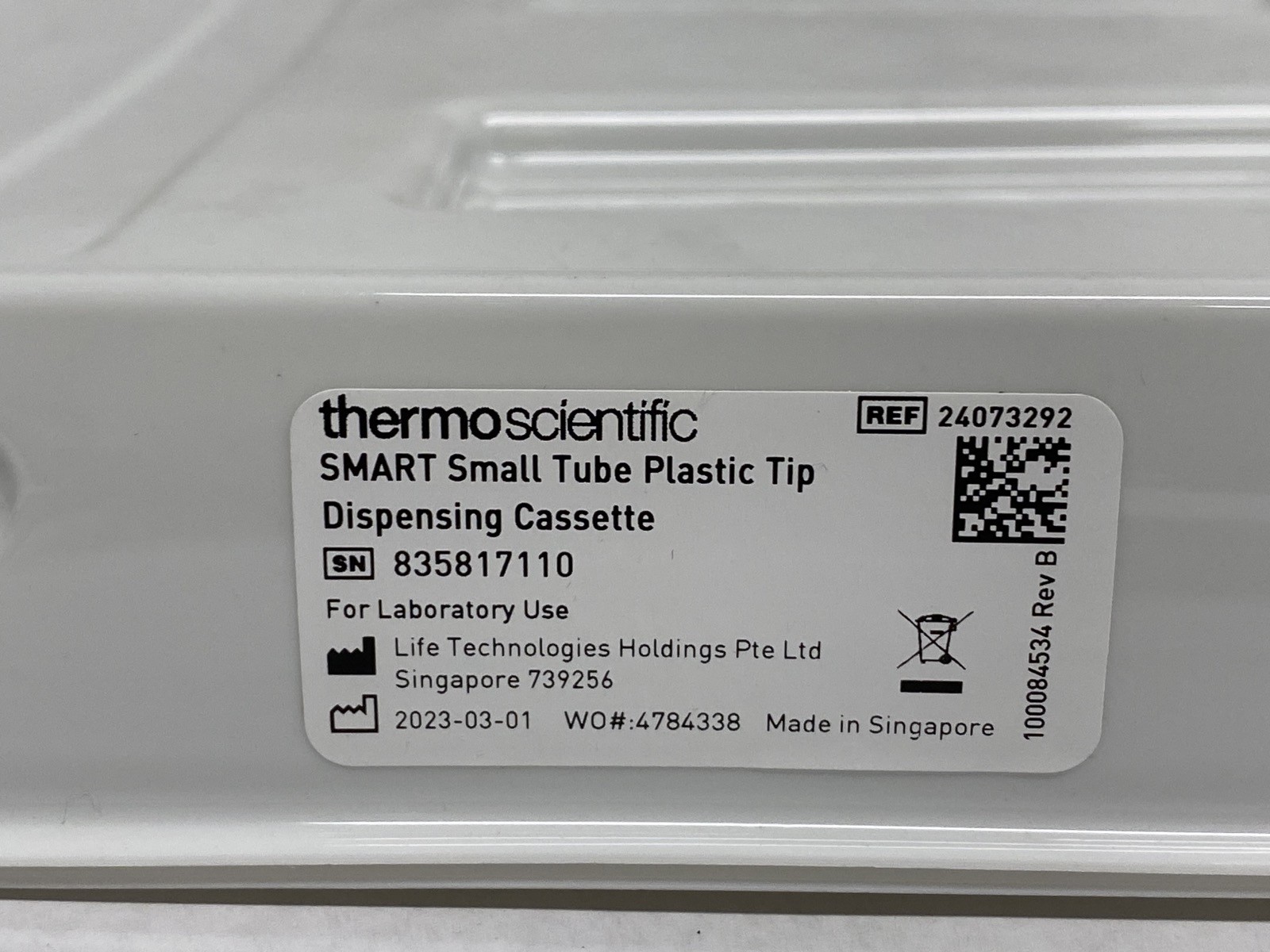 THERMO Multidrop Combi SMART Reagent Microplate Tube Dispenser Cassette 24073292