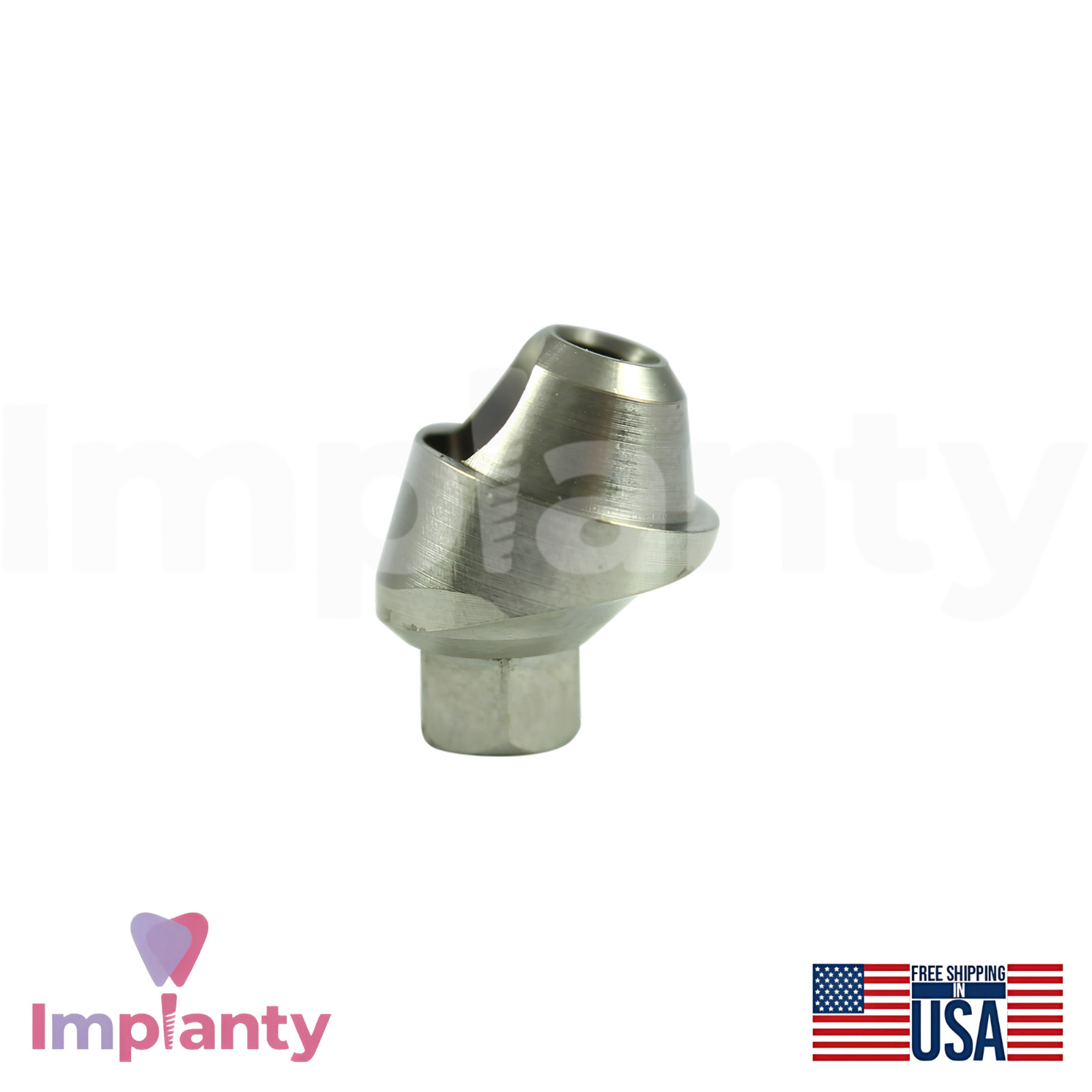 5x MIS Compatible Ø4.8mm Angulated Multi Unit Prosthetic SP 17° Int Hex 2.45mm