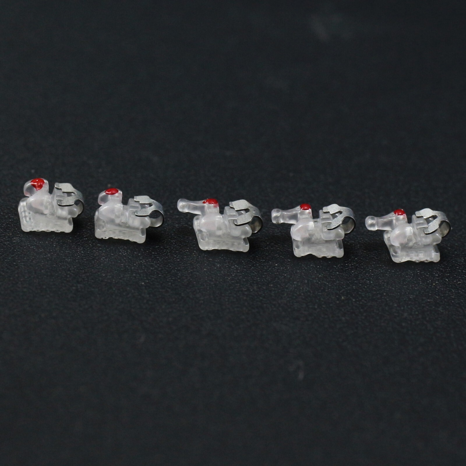 Dental Empower Cear Metal Self Ligating Brackets Orthodontic Braces Roth MBT 022