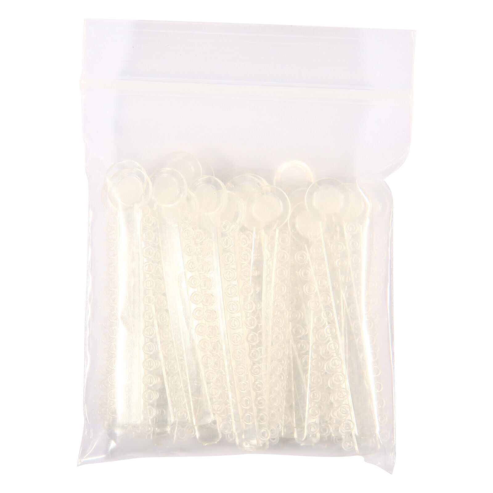 1008 Pcs Dental Orthodontics Elastic Elastomeric Clear Transparent Ligature Ties