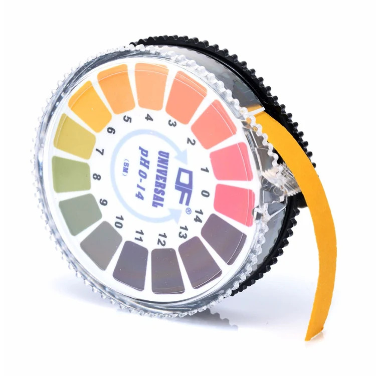 5Meters 0-14 PH Test Paper Alkaline Acid Indicator Paper For Water Urine Saliva