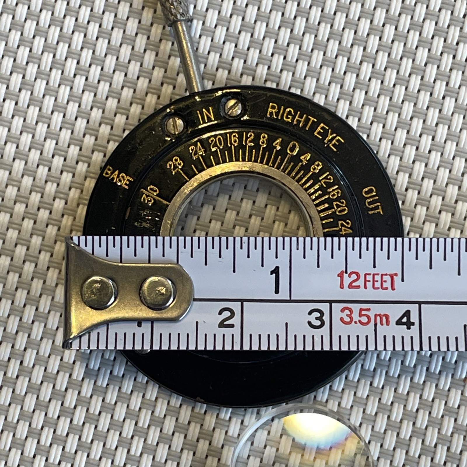 American Optical Astigmatic Correction Lens for Trial Frame Plus Extra Lens