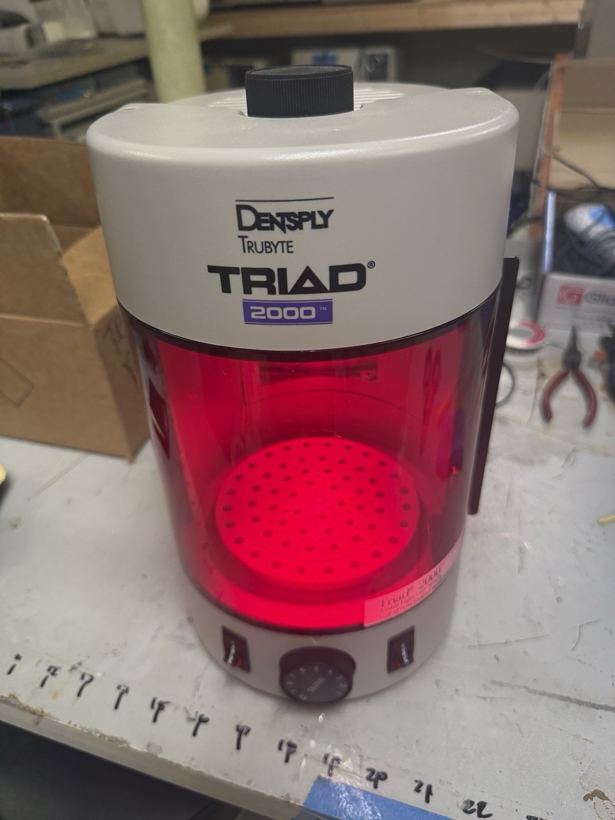 Dentsply Trubyte Triad 2000 Visible Light Curing System Dental Lab – Tested
