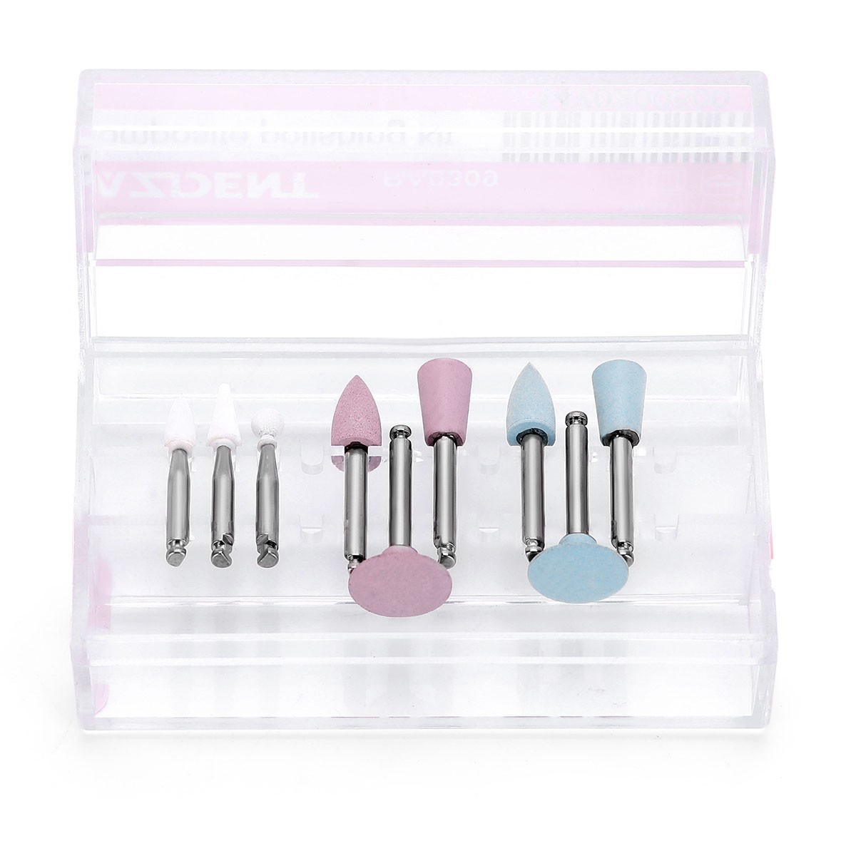 AZDENT Dental Light-Curing Resin Polishing Set Ceramic Silicon Rubber Dia.2.35mm