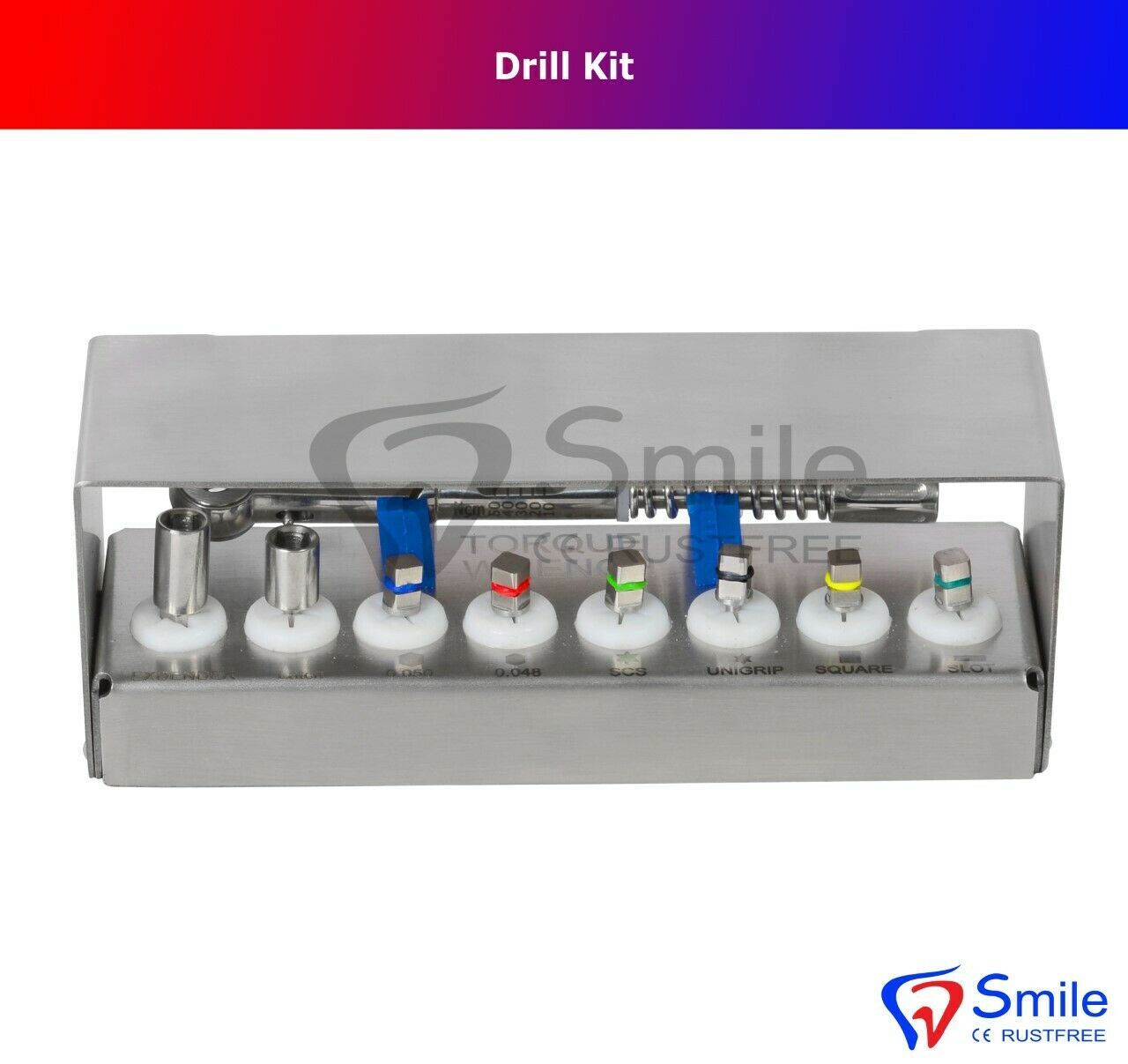 Mini Zimmer Astra System Dental Implants Prosthetic Drivers Kit FDA Approved