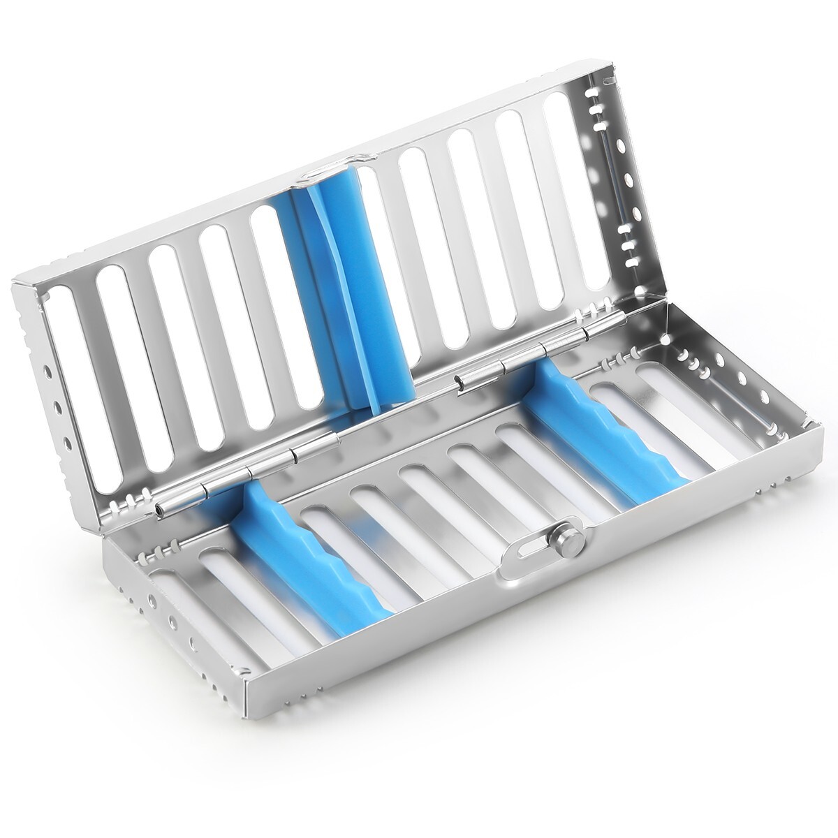 Dental Disinfection Sterilization Case Autoclavable Instrument Box 5/10/20 Grid