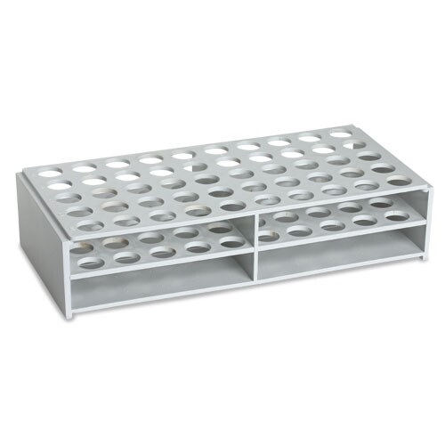 50 Place, 16mm Test Tube Rack, ABS Plastic, Karter Scientific 208X2 (Single)