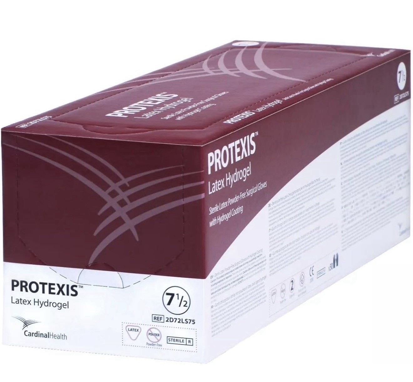 Cardinal Health Protexis Hydrogel Surgical Gloves Latex Powder-Free Size 7.5
