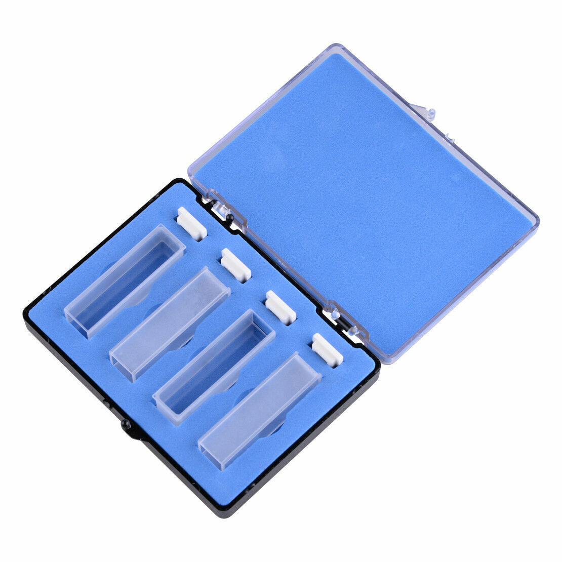 10mm 4pcs Cuvette Cell Micro Optical Spectrophotometer 3.5ml