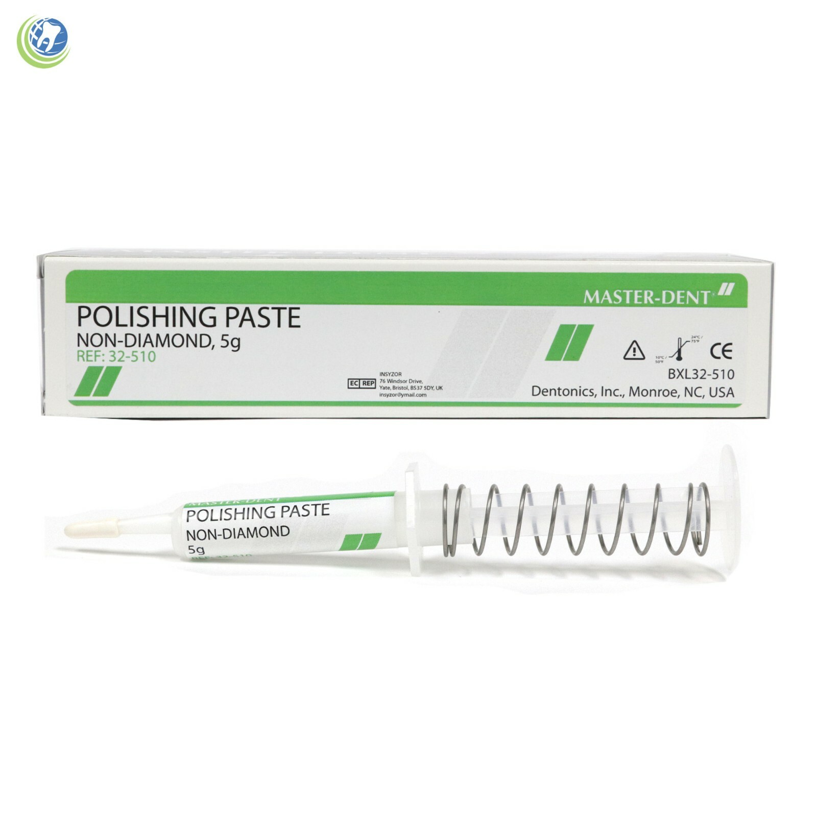 DENTAL NON-DIAMOND POLISHING FINISHING PASTE COMPOSITE AMALGAM CASTINGS GLOSS