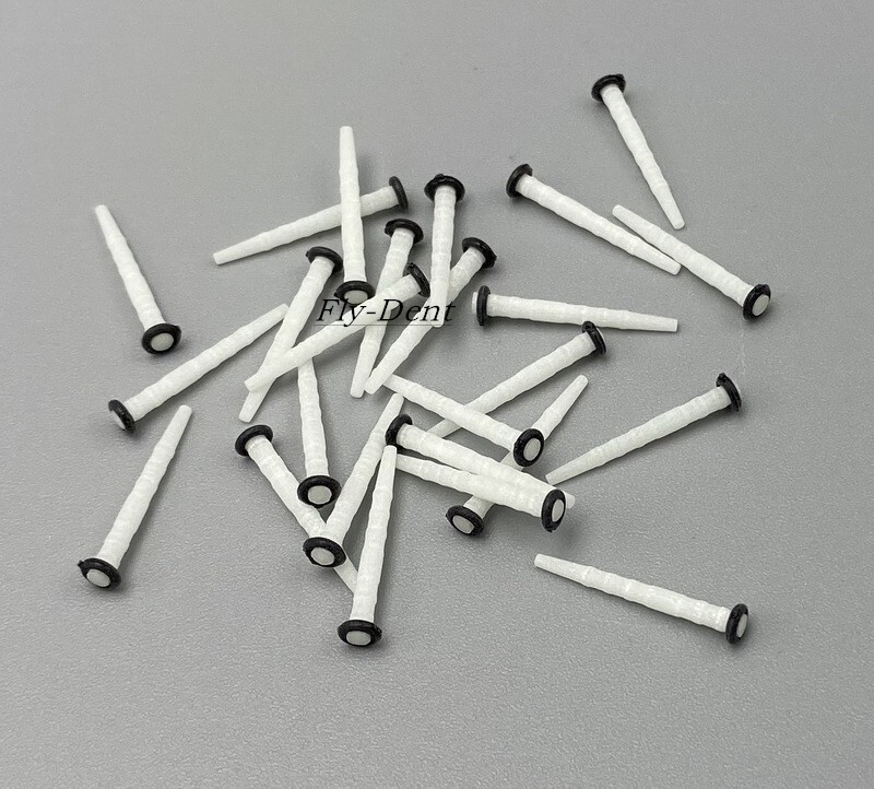 Dental Glass Fiber Posts Teeth Restorative Refill Screw Post 1.2 1.4 1.6 1.8mm