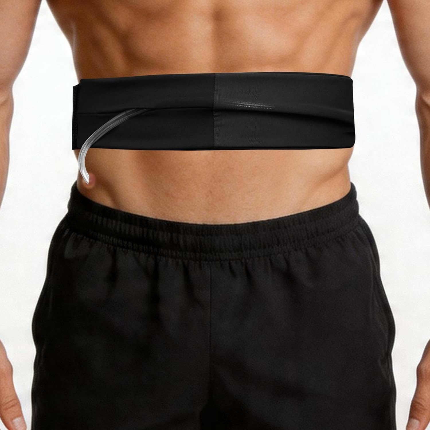 Breathable Peritoneal Dialysis Belt Pd Catheter Holder with Elastic Slit Mesh Po