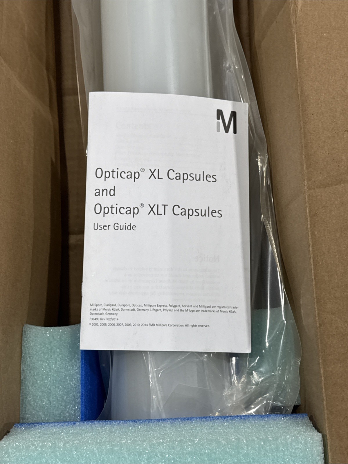 KHGLG3TTT1 Millipore Opticap XLT 30 Capsule Durapore 0.45/0.22 New