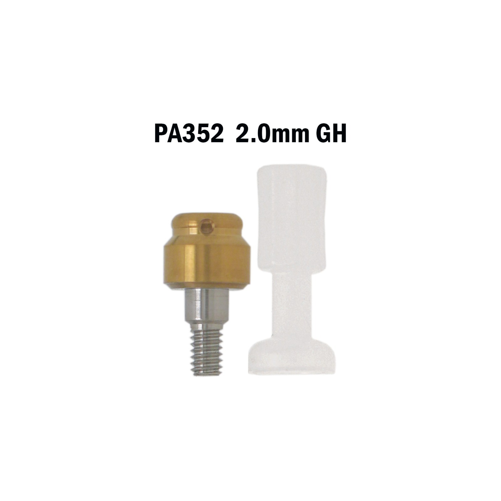 Zimmer Tapered Screw-Vent 3.5/4.5mm MIS Hex Implants compatible Locator Abutment