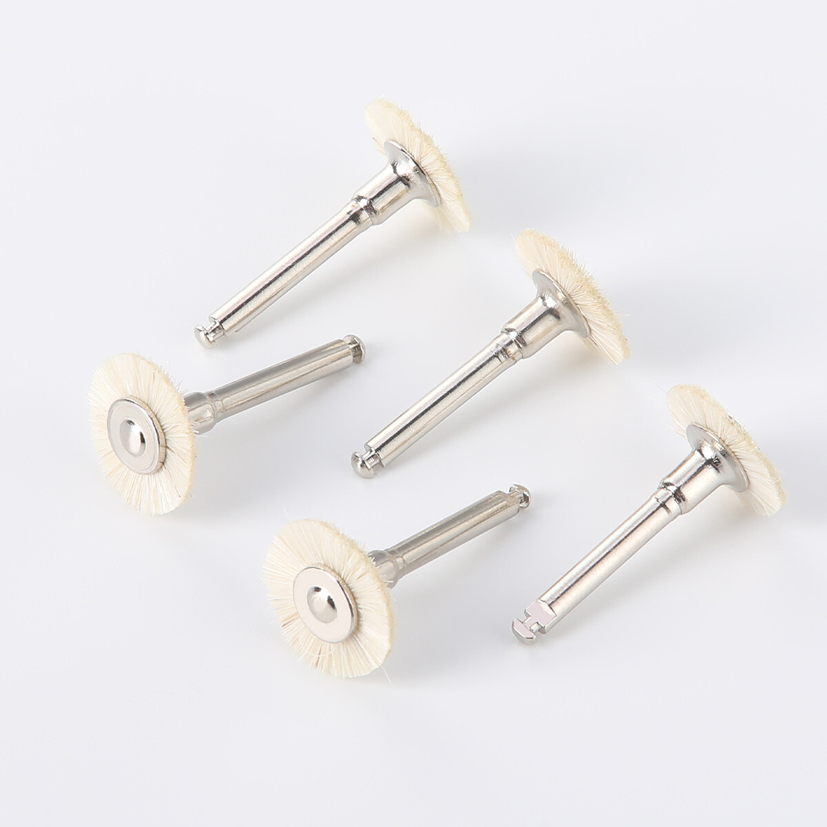 5pc/kit Dental Assorted Polishing Buffing Wheel Brush 2.35mm for Rotary Tool