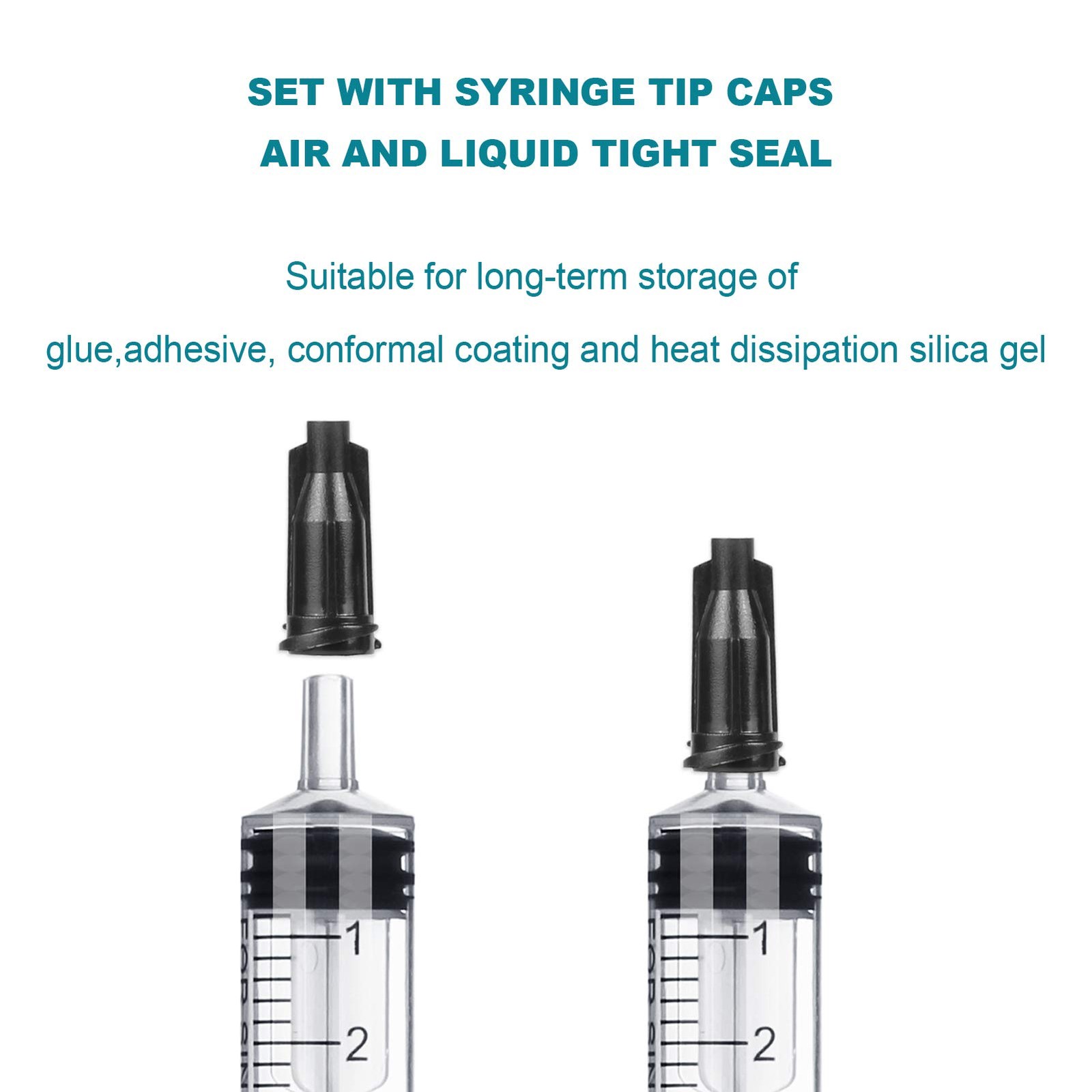 5ml Plastic Syringe Without Needle for Liquid – Measuring 5ml, transparent