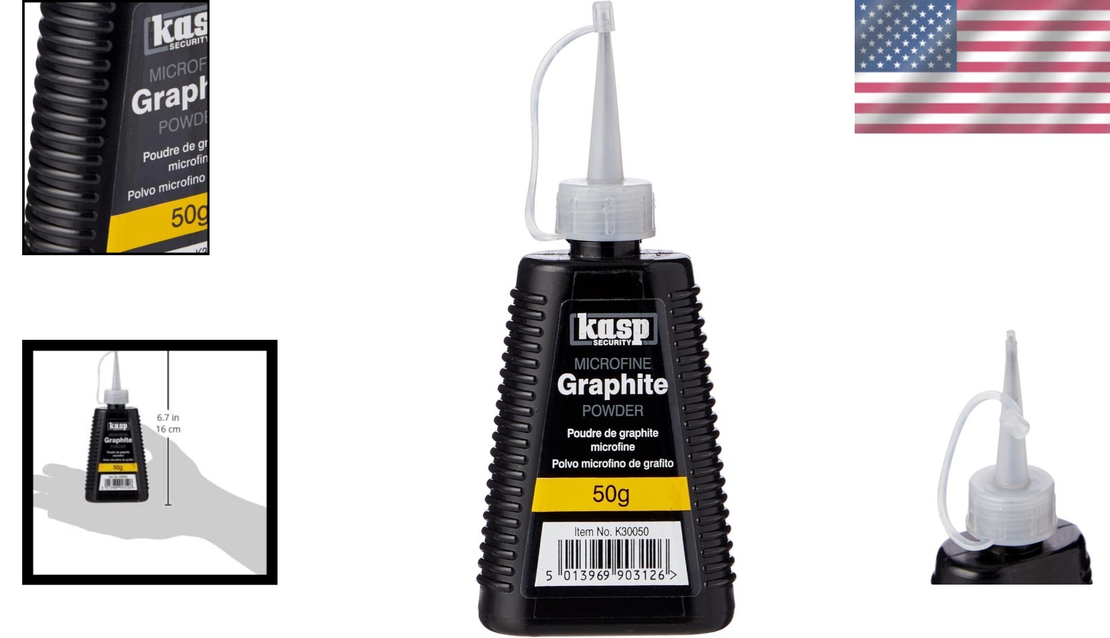 Graphite Powder for Smooth Lock Operation