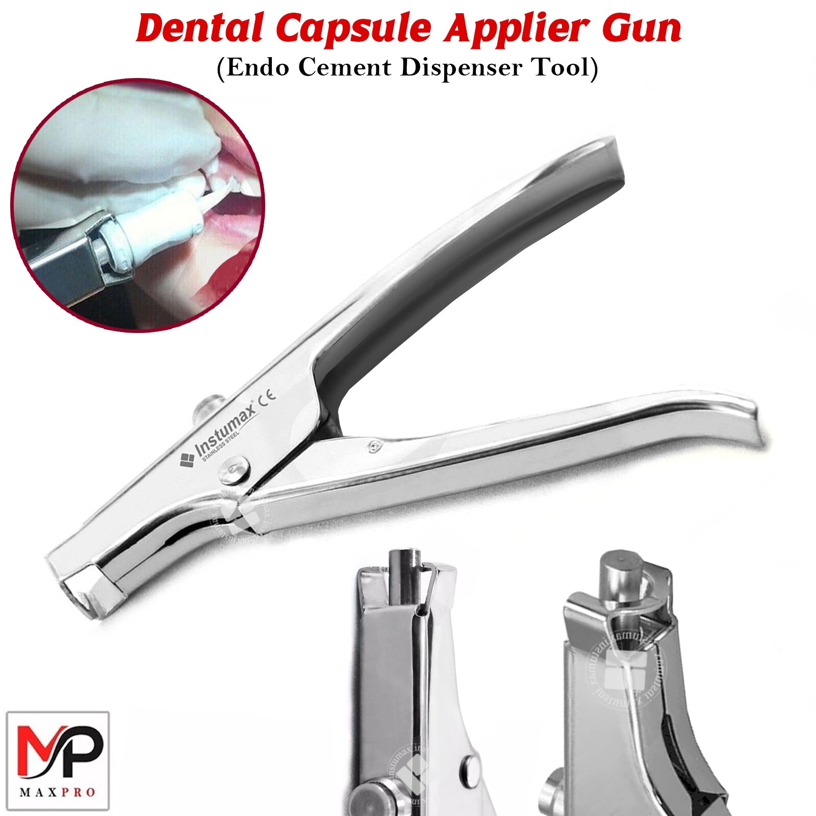 DENTAL CAPSULE APPLIER APPLICATOR ACTIVATOR GUN AUTOCLAVE INSTUMAX