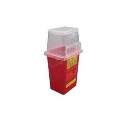 BD Sharps Collector 1.5 Qt. Removal Port Top, Red