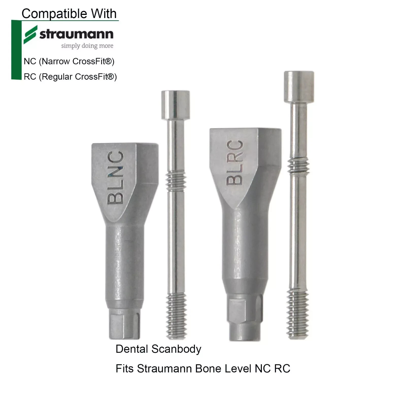 Dental Scan Body 3D Implant Analog for Nobel Straumann Osstem CAD/CAM Impression