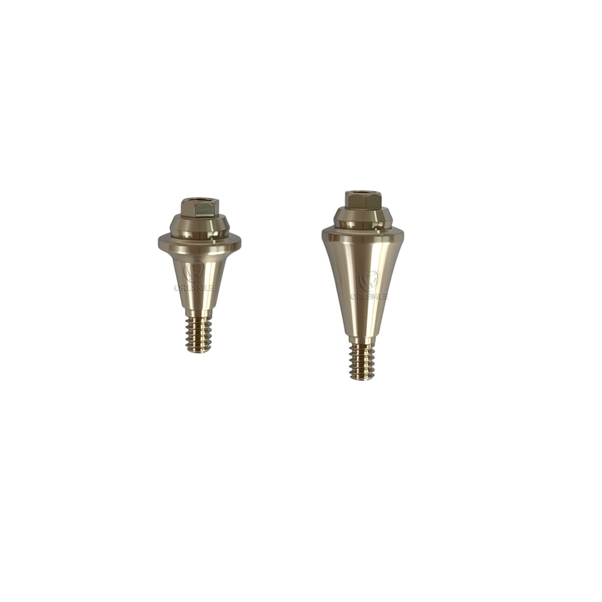 5 pcs Multi unit straight abutment compatible with Nobel Biocare Platform NP RP