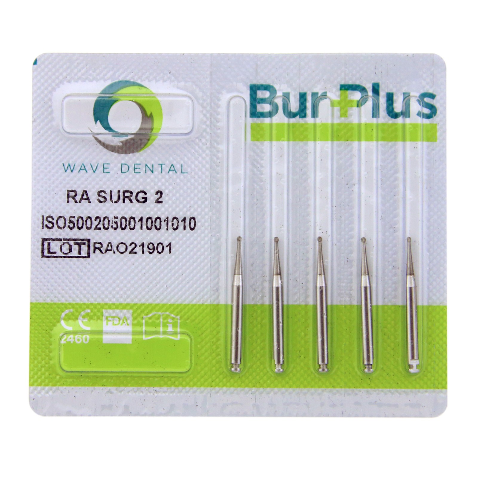 Wave Dental Operative Carbide Bur Latch Surgical Burs RA Round Taper LAOS 26mm