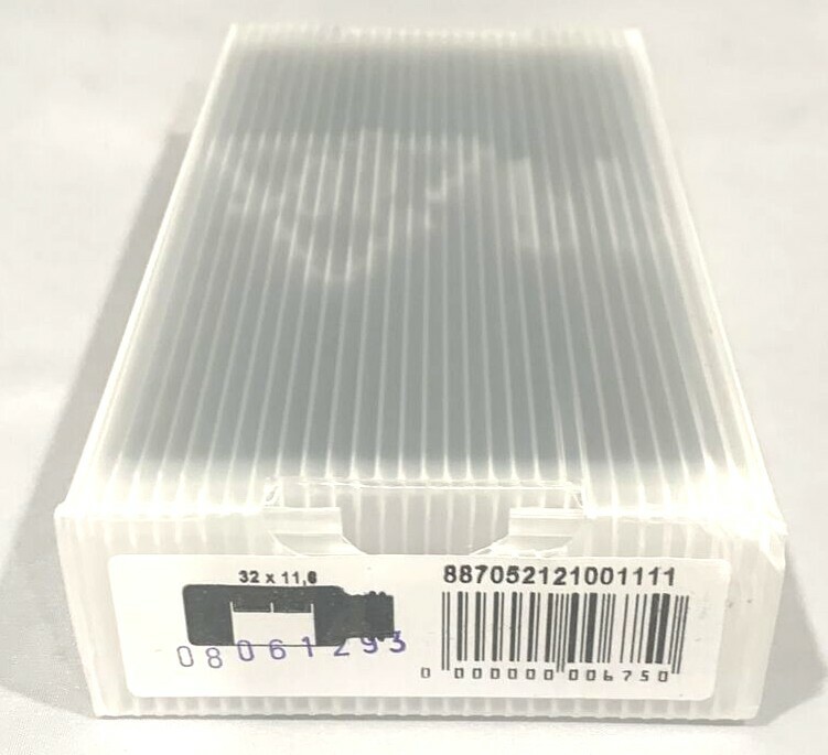 100-Pack of La-Pha-Pack 1.5ml Short-Thread Amber I-D Vials 12×32 11090520