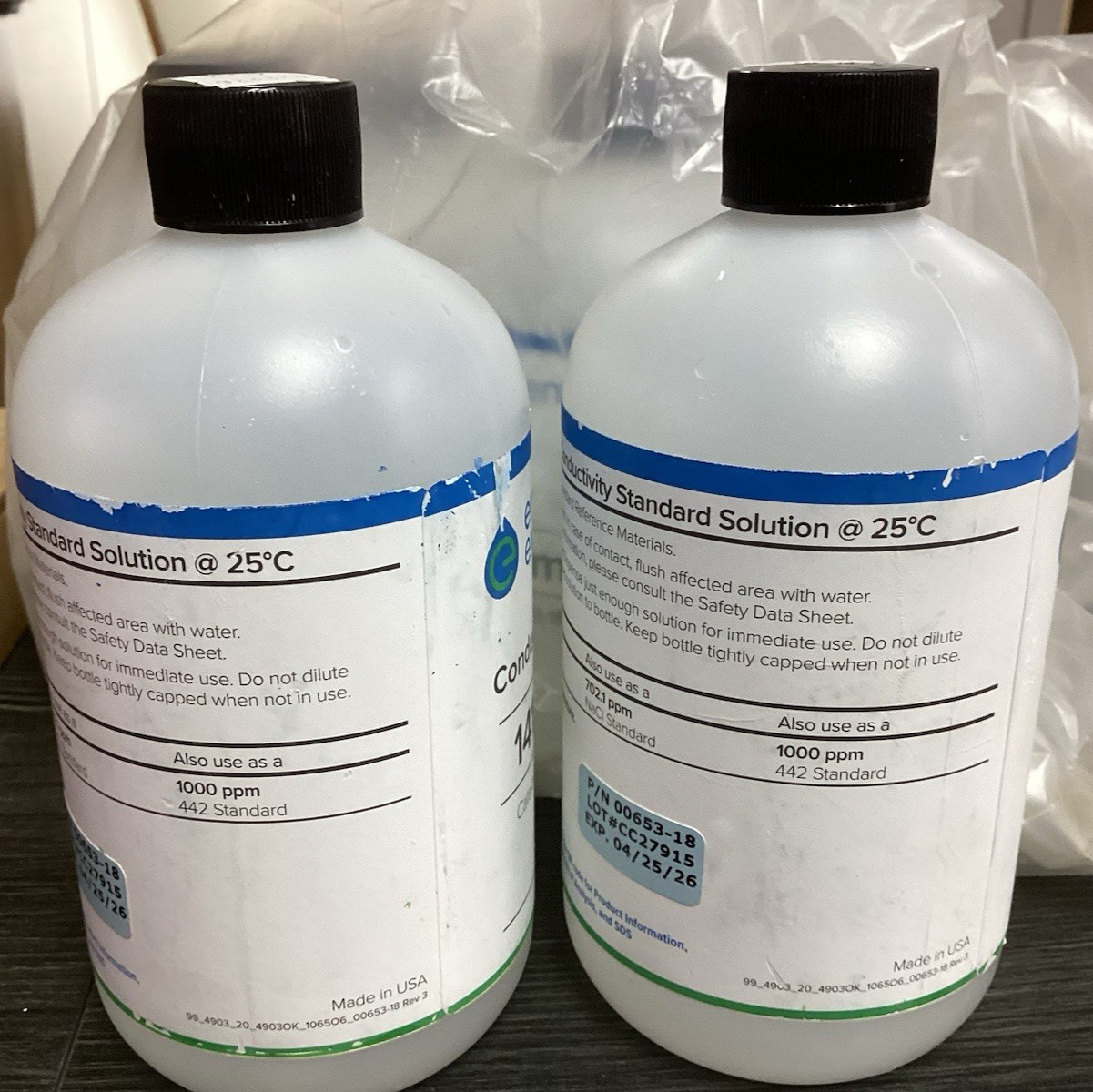 Environmental Express Conductivity Standard 1413 500ML 2pk