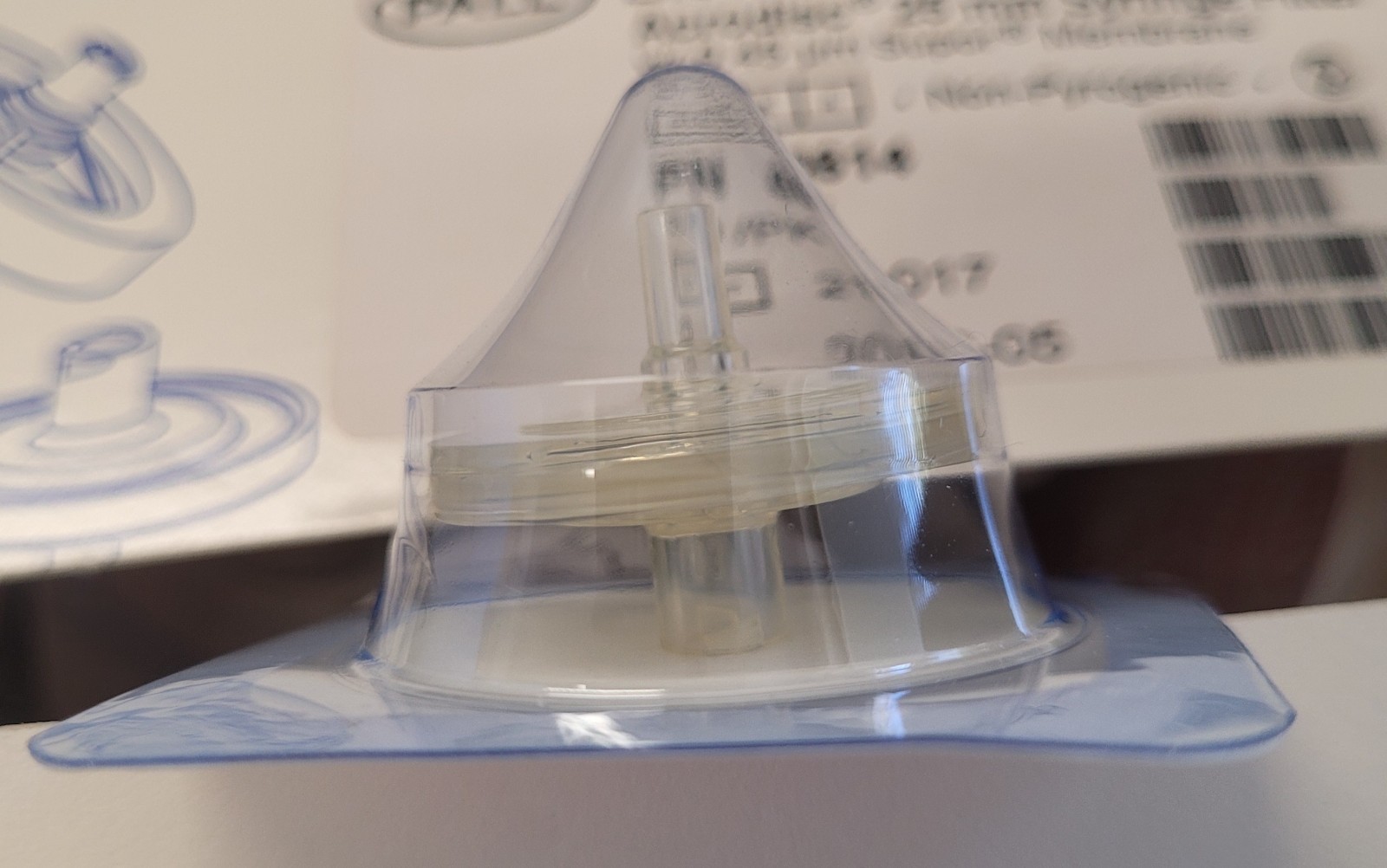 PALL Acrodisc Syringe Filters 0.45µm Supor Membrane 25mm – PN 4614 – 50?/Box…