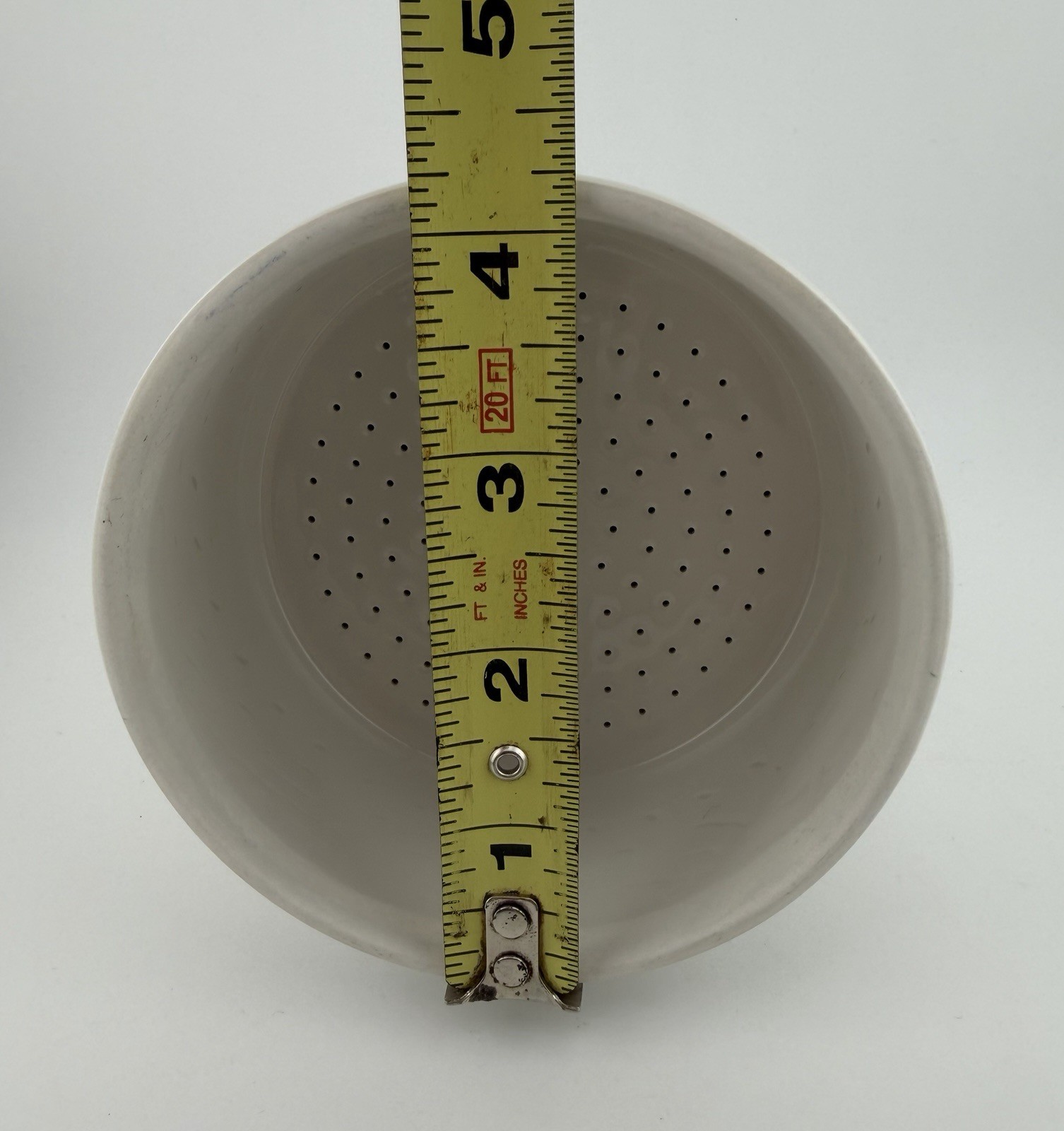 Coors Porcelain Ceramic Buchner Lab Funnel 4.25” x 6.5” 60243 Excellent