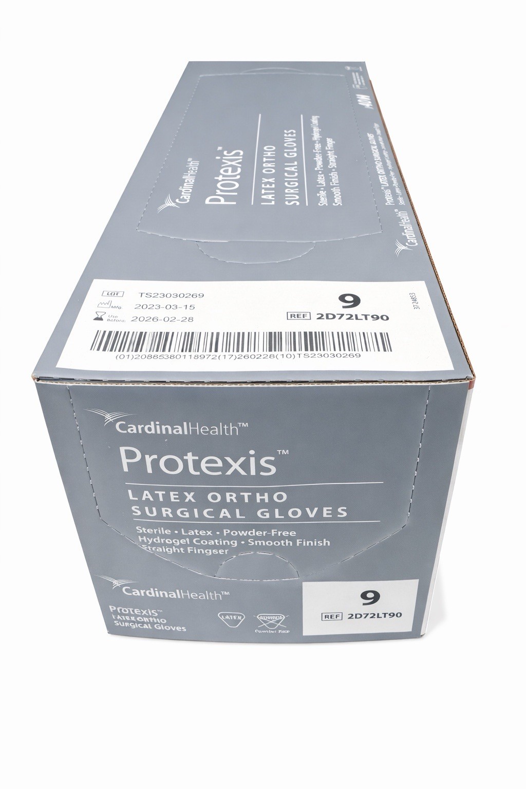 Protexis Latex HYDROGEL Coating Gloves Size 9 Sterile 1 Box of 40pairs