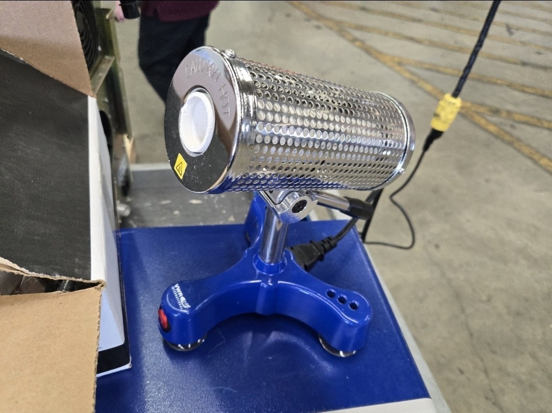 VWR 80094-500 Micro Incinerator 80094-500, 120V, 60Hz, 1.1A, 135W, 815C – Used