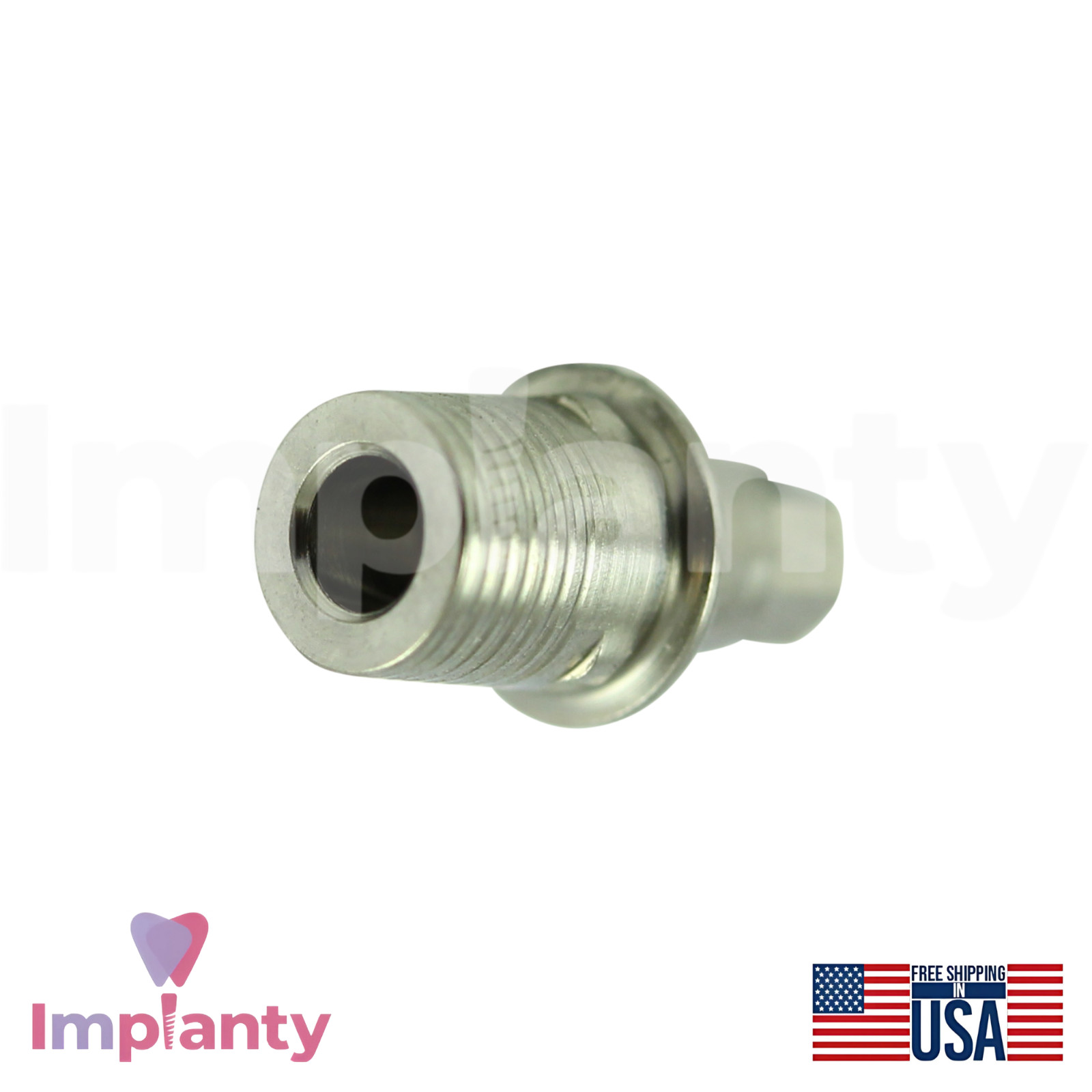 5x Neodent GM Compatible Titanium Base Ø4.5mm Prosthetic Grand Morse Connection