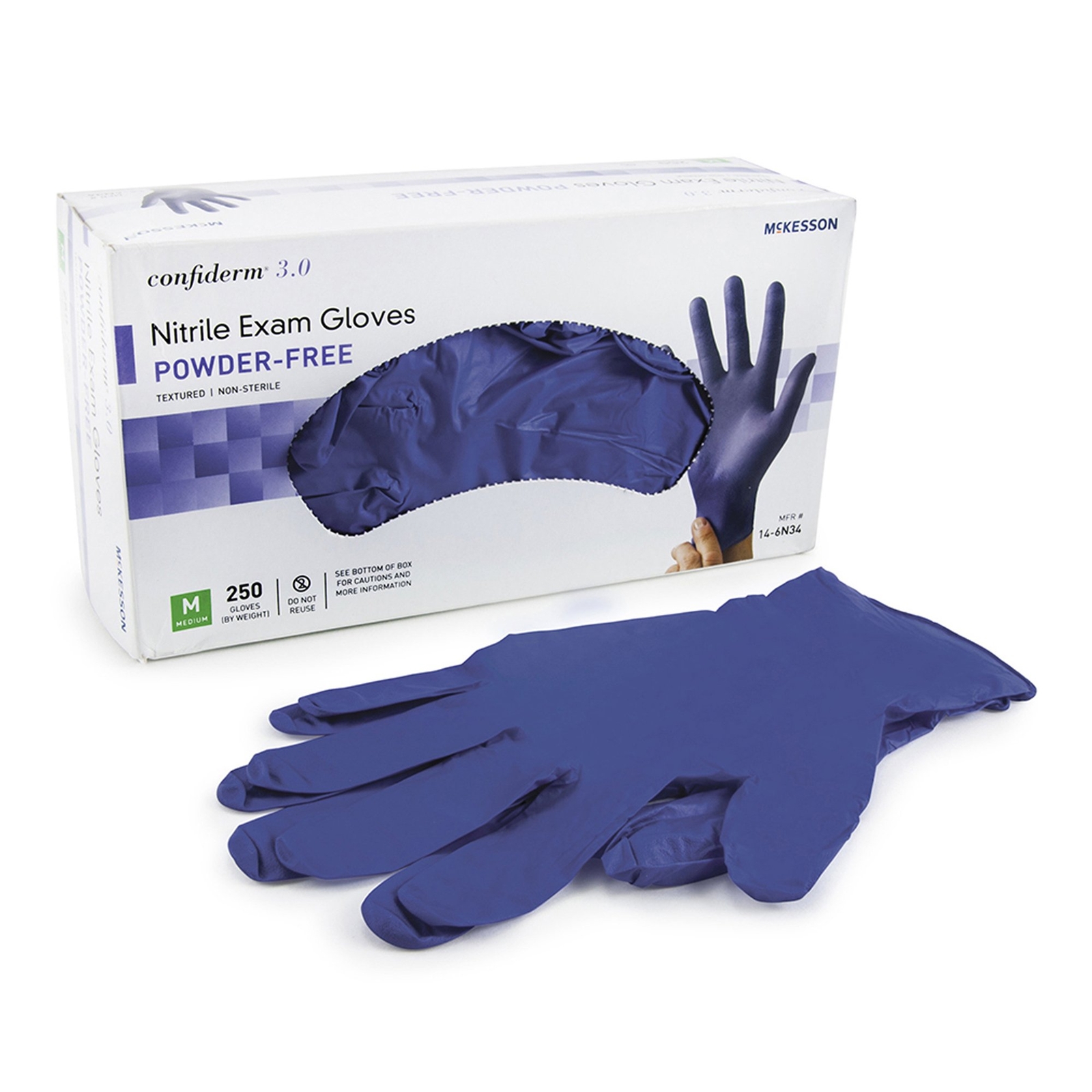 McKesson Confiderm Nitrile Exam Glove – 2500 per Case