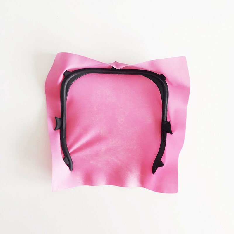 Dental Plastic Rubber Dam Sheet Frame Ultra-Light X-Ray Film Bracket U-Shape