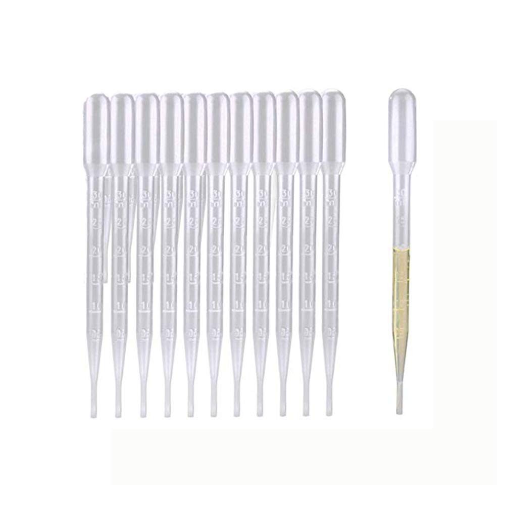 300PCS 3ML Plastic Transfer Pipettes,Disposable Graduated 3ml