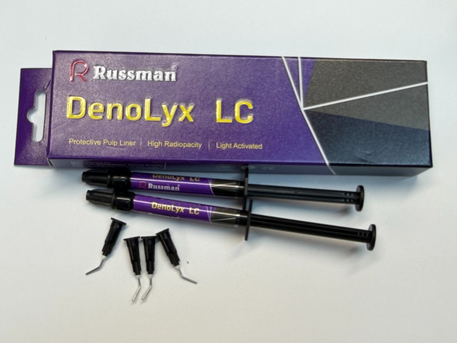 Dengen Dental DENGOCAL LC Light Cure Radiopaque Calcium Hydroxide Liner 2 x 2gm